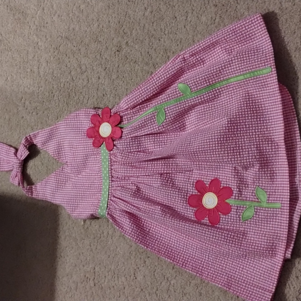 Rare Editions Seersucker Sun Dress